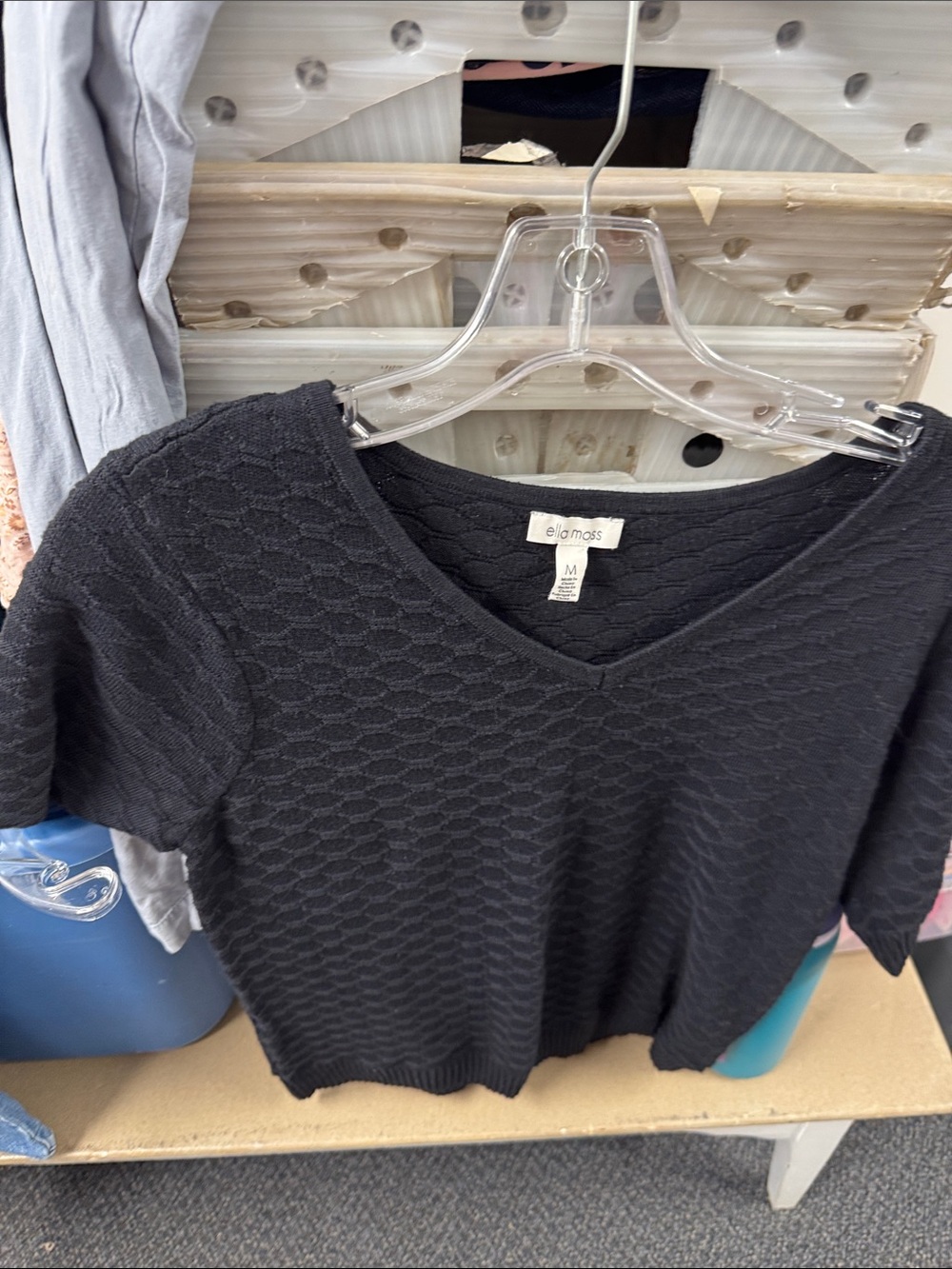 Ella moss elbow sleeve sweater M // 080642